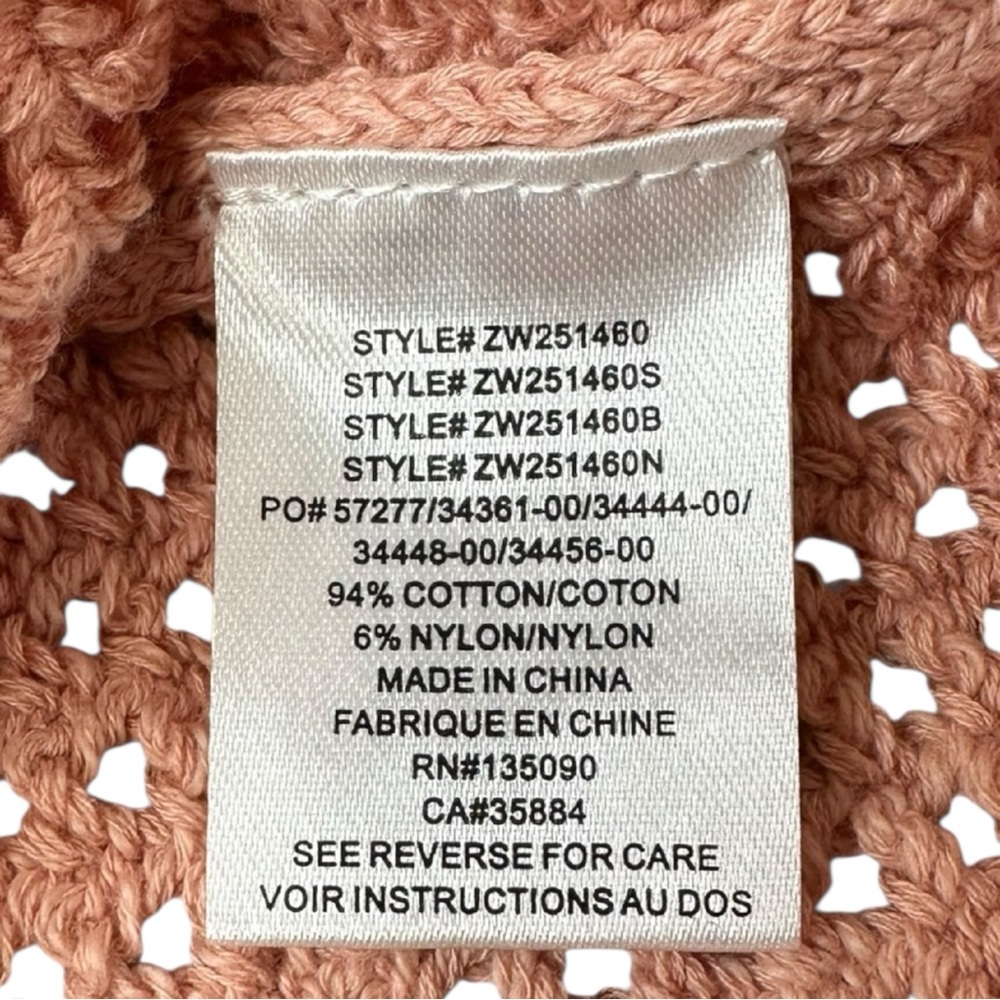 Z SUPPLY NWT Pink Yael Sweater Size L K0428 - Picture 5 of 12